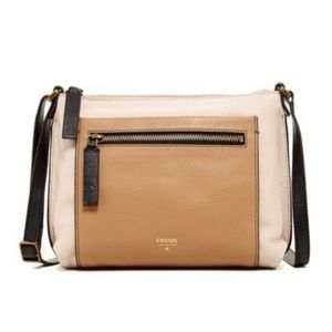 Fossil vickery crossbody neutral